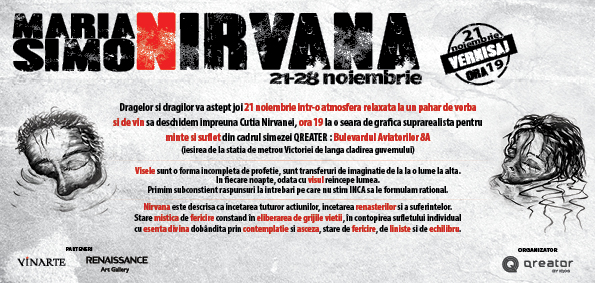 Marian Simon: Nirvana – 21/28 Noiembrie 2019 la  Qreator, dupa on line pe Artsy.net