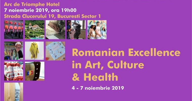 Darius Hulea: “Proud To Be Romanian” Gala – 4-7 November 2019, Arc de Triomphe Hotel Bucharest