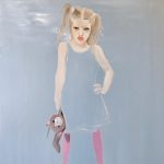 “Game Over” -oil on canvas, 80x100cm