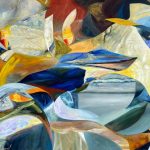 SOLD_FRAGMENTS PLURALITY II, 2021,190cm 125cm, Mixed Media on Canvas