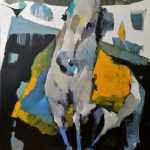 Cal Împovarat_Burdened Horse_150cm:120cm_EUR 6,400.00