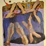 Femei Orientale la rau_Oriental Women at the river_120cm:120cm_ EUR 3,800.00