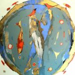 Iaz in Mogoșoaia_Pond in Mogosoaia_100cm:100cm_EUR 3,700.00