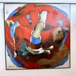 Red Dervish 60cm/60cm, EUR 920, Mixed Media