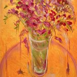 Freesia Simmetry 70X100cm_oil on cotton canvas_EUR 1600