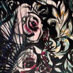 Midnight_ Acril pe panza_ acrylic on linen canvas_L150cmxH100cm_EUR 1900