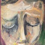 Human Face_100_150cm_oil on canvas_EUR 3200