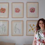 Maria Costake 11 Iunie 2024 Renaissance Art Gallery
Pictură botanică culori pastel : bujori frezii tuberoze