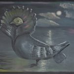 The Collar Dove_oil on canvas_70x90cm_EUR 1,235.00