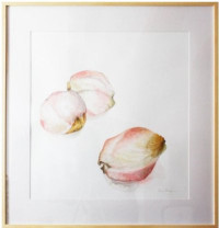 16_rose garden_petals_watercolor on paper, 67X67