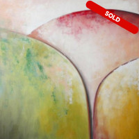 18_Folded_02_oil and mixed media on canvas_70×70