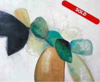 25_Canopy_Foliage1_oil and mixed media on canvas_80×100