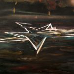 SOLD_Drifting Star IV, 2019 120x170cm, mixed media