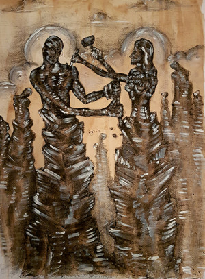 19-Creatii menhirice care au ajuns la autosuficienta sinucigasa de a se crea una pe alta. /
Menhir-like creations, which have reached the suicidal self-sufficiency of creating one another.