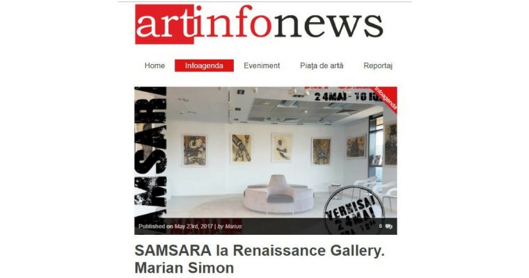 ArtInfoNews – SAMSARA – May 2017